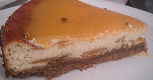 Cheesecake aux abricots