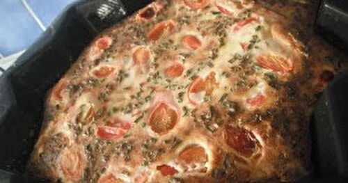Clafoutis au thon épicé
