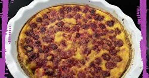 Clafoutis sucré sans gluten