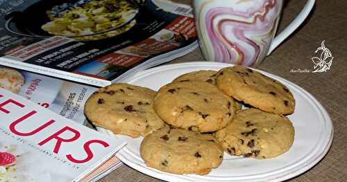Cookies au beurre de cacahuètes / chocolat