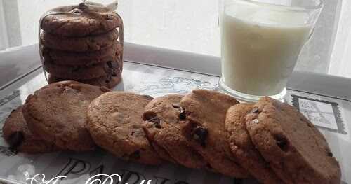 Cookies tout chocolat 2ème essai