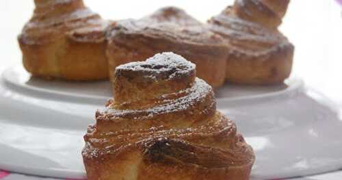 Croffins aux éclats de pralin