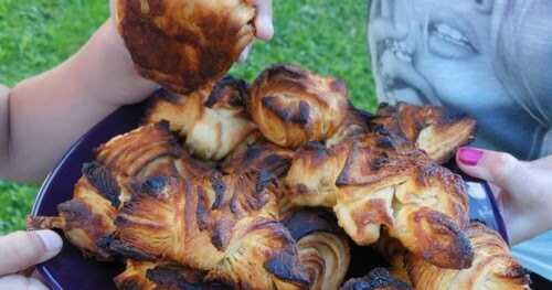 Croissants à la pâte feuilletée