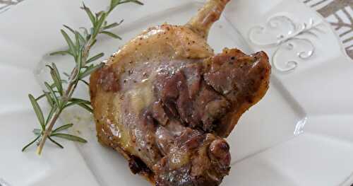 Cuisse de canard au four