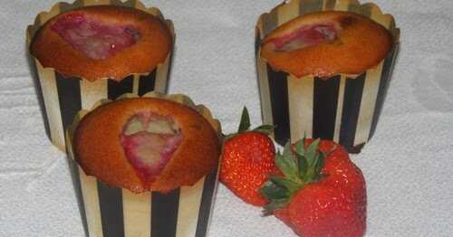 Financiers Fraises/Basilic