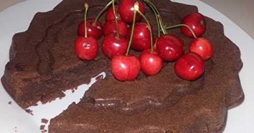 Fondant chocolat/crème de marron