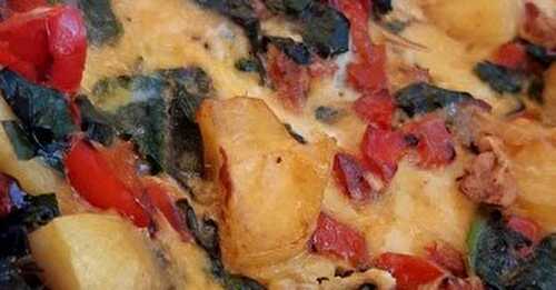 Frittatas Epinard / Poivron Rouge / Pomme de terre