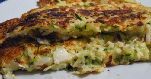 Galette de Courgettes/Chèvre