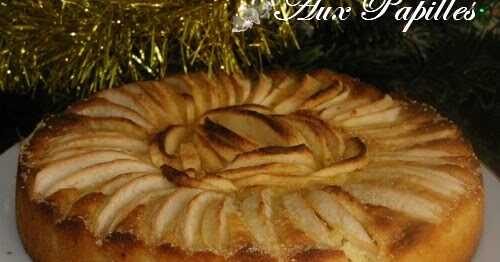 Gâteau aux pommes et à la frangipane