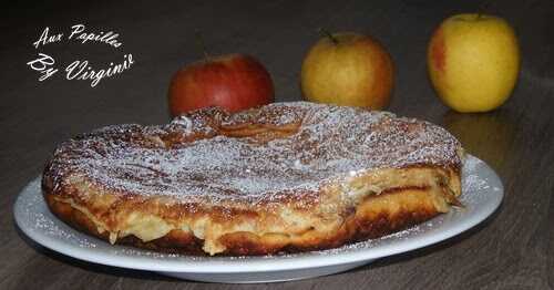 Gâteau aux pommes poêlé