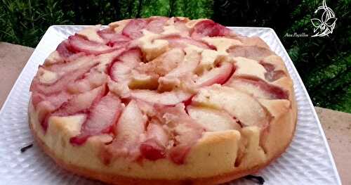 Gâteau Léger à la nectarine