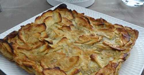 Le gâteau aux pommes emprunté