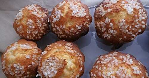 Madeleines à la poire