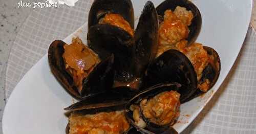 Moules Farcies à la Sétoise