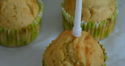Muffins à l'huile d'olive vanillée