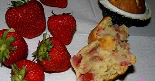 Muffins à la fraise