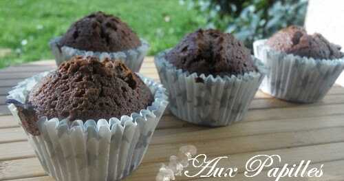 Muffins chocolat/fève tonka