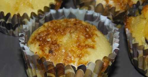 Muffins Poire/Nougatine