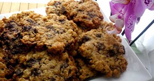 Oatmeal Cookies au chocolat de Laura Todd