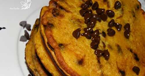 Pancakes Potimarron / Chocolat 