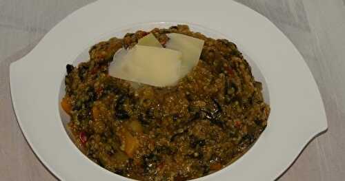 Quinotto aux légumes