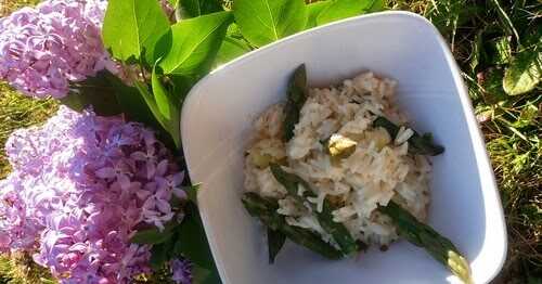 Risotto aux asperges 