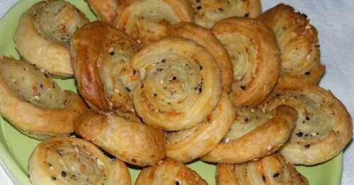 Roulés au Sel Gomasio et Fromage