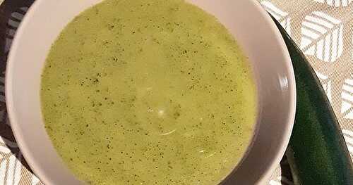 Soupe Courgette / Chèvre