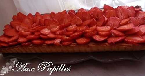 Tarte aux fraises Maison