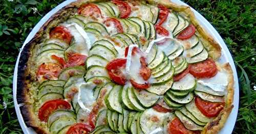 Tarte Courgette / Tomate 