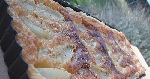 Tarte Poire Amandine