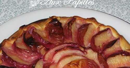 Tarte Rustique aux nectarines