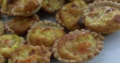 Tartelettes Crevettes/Curry