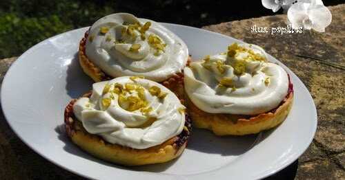 Tartelettes fruits rouges/chocolat blanc