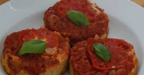 Tatins de Tomates au thon