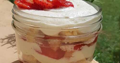 Tiramisu aux fraises