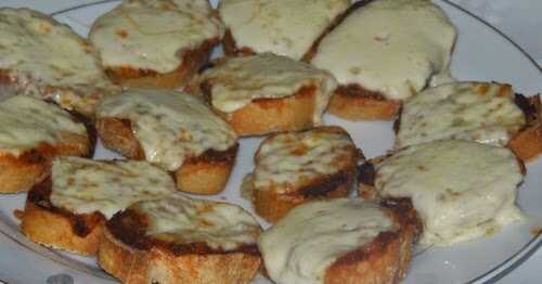 Toats Poivron/Aubergine/Fromage