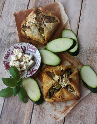 Feuilletés Fêta / Courgette