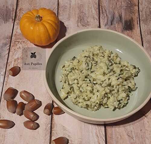 Risotto Epinards / Noisette