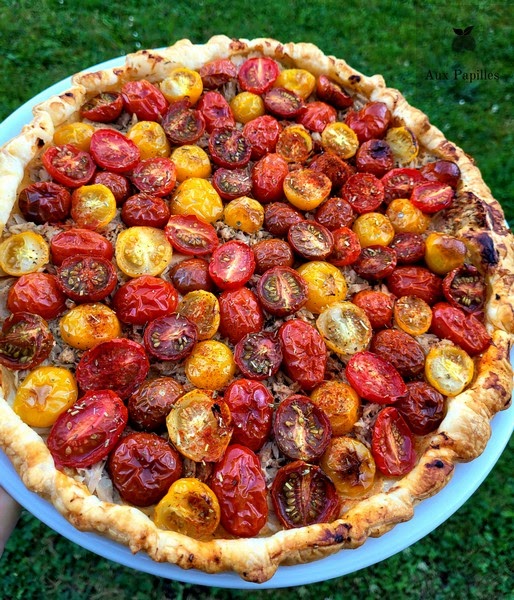 Tarte Tomates / Maquereau 