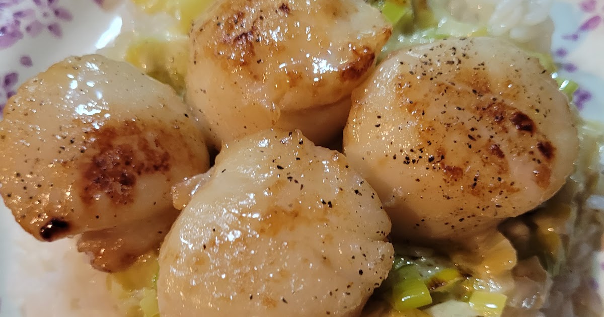 Noix de St Jacques snackées
