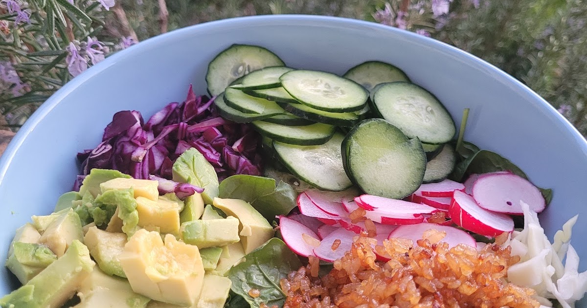 Salade de riz croustillant