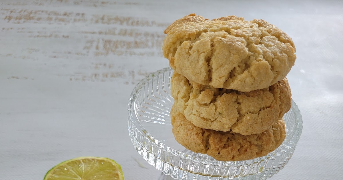 Cookies noix de coco / citron vert 