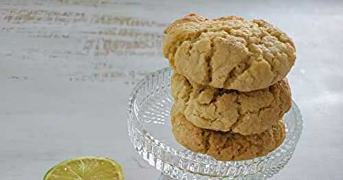 Cookies noix de coco / citron vert 