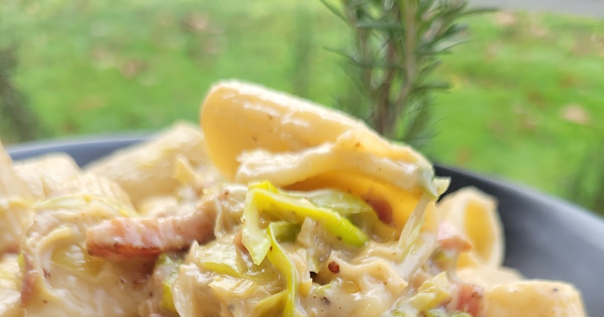 Rigatoni Mezzi à la crème de poireaux