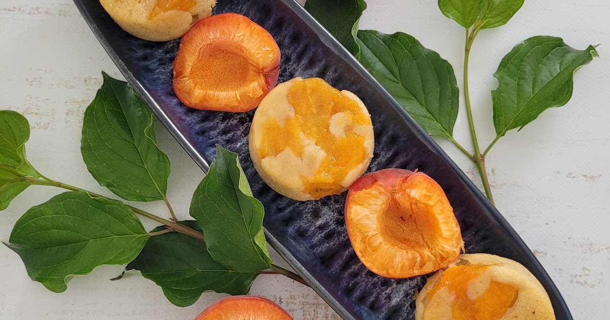 Muffins aux abricots version tatin