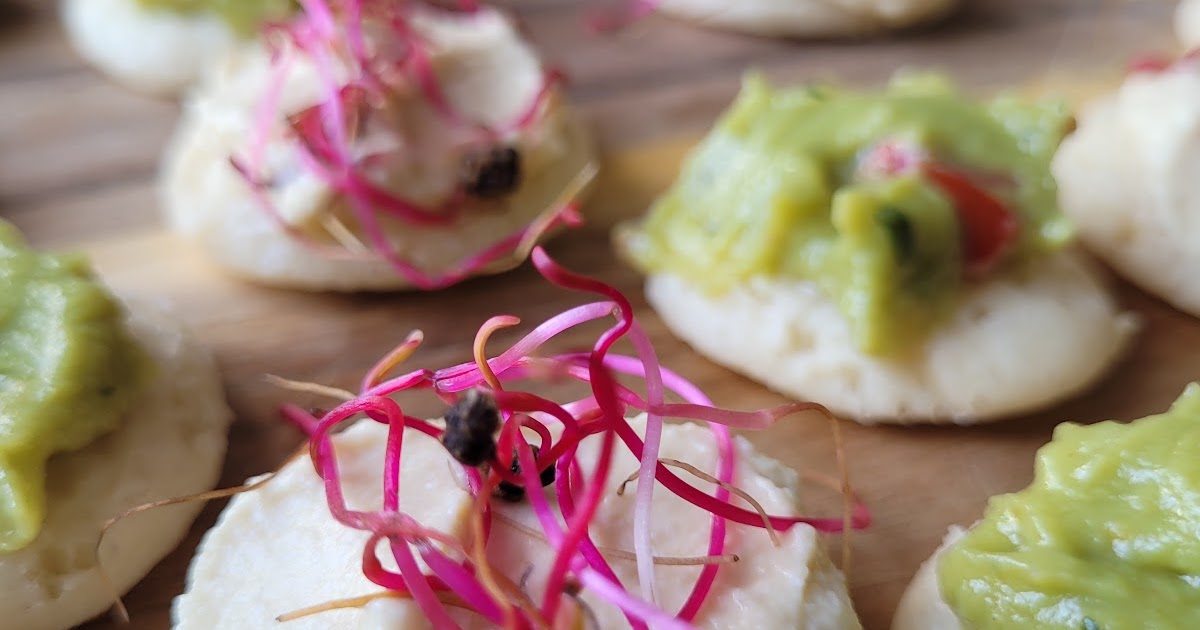 Canapés version blinis