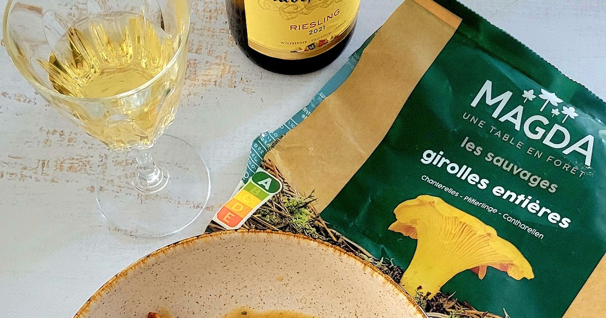 Poulet aux giroles et au Riesling