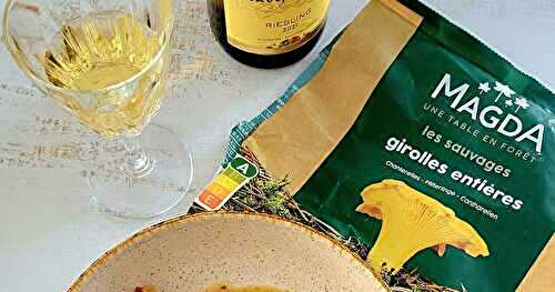 Poulet aux giroles et au Riesling