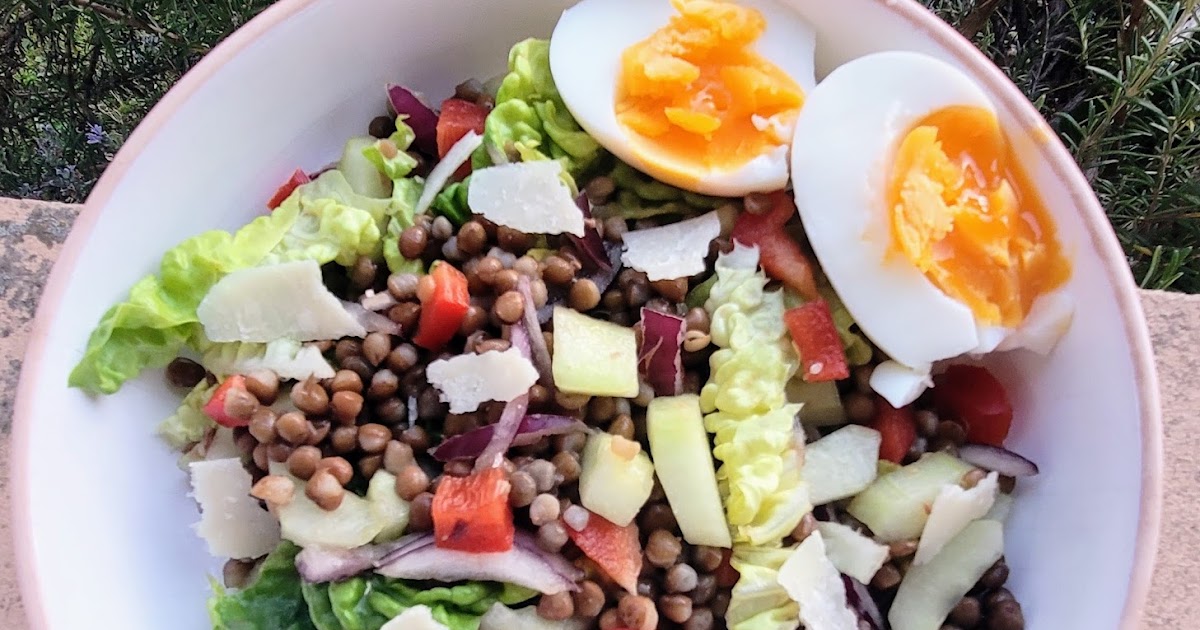Salade de lentilles